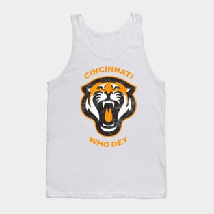 Cincinnati Bengals 2022 Who Dey! Tank Top